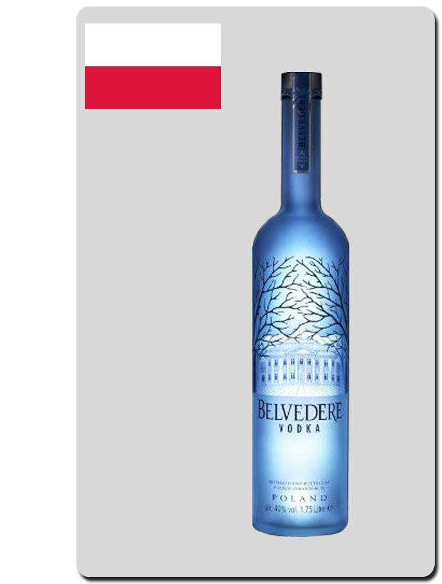Vodka Belvedere Jéroboam lumineux 3L
