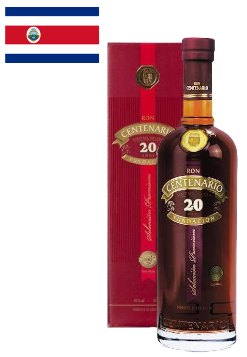 Rhum Centenario Fundacion Solera 20 ans - Costa Rica