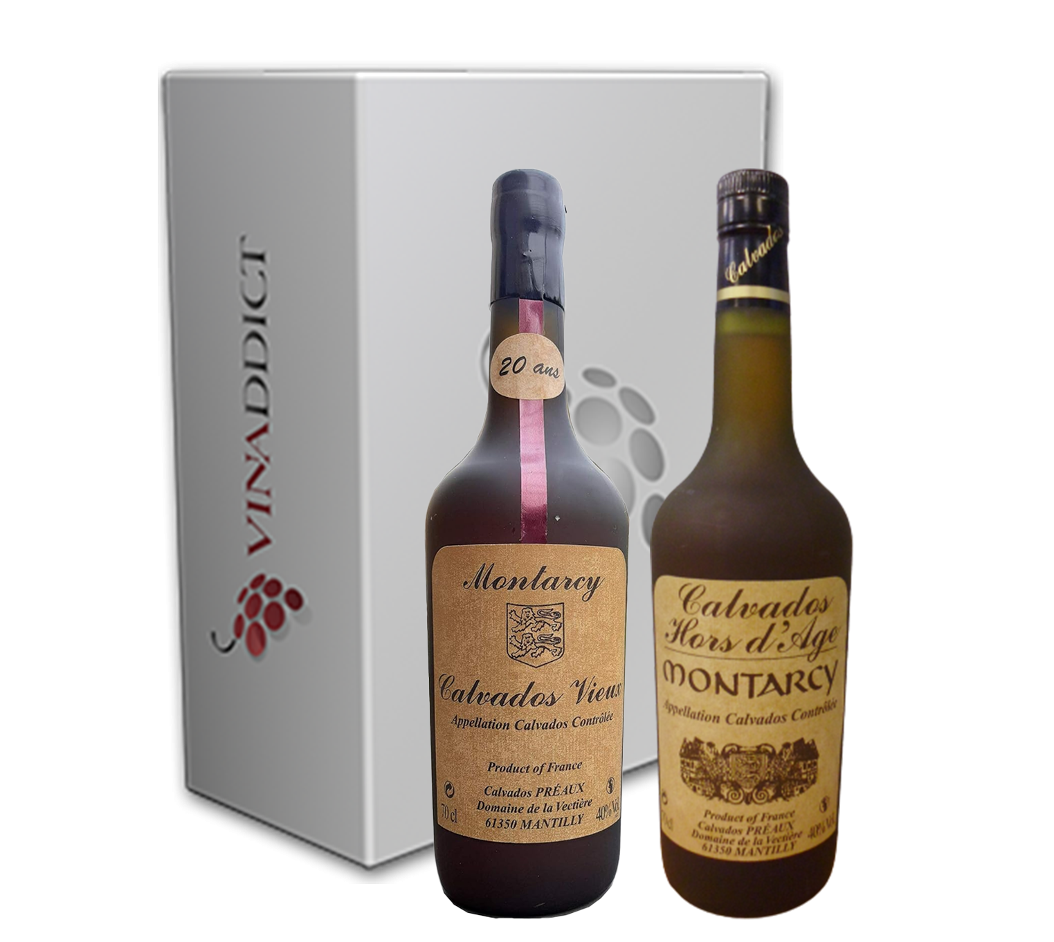 Coffret Découverte Calvados Montarcy 10 & 20ans