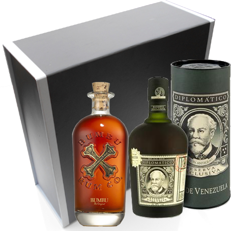 Coffret Rhums Diplomatico - Bumbu