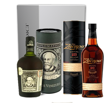 Coffret Rhums Diplomatico - Zacapa