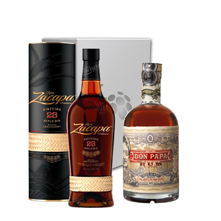 Coffret Rhums Don Papa - Zacapa