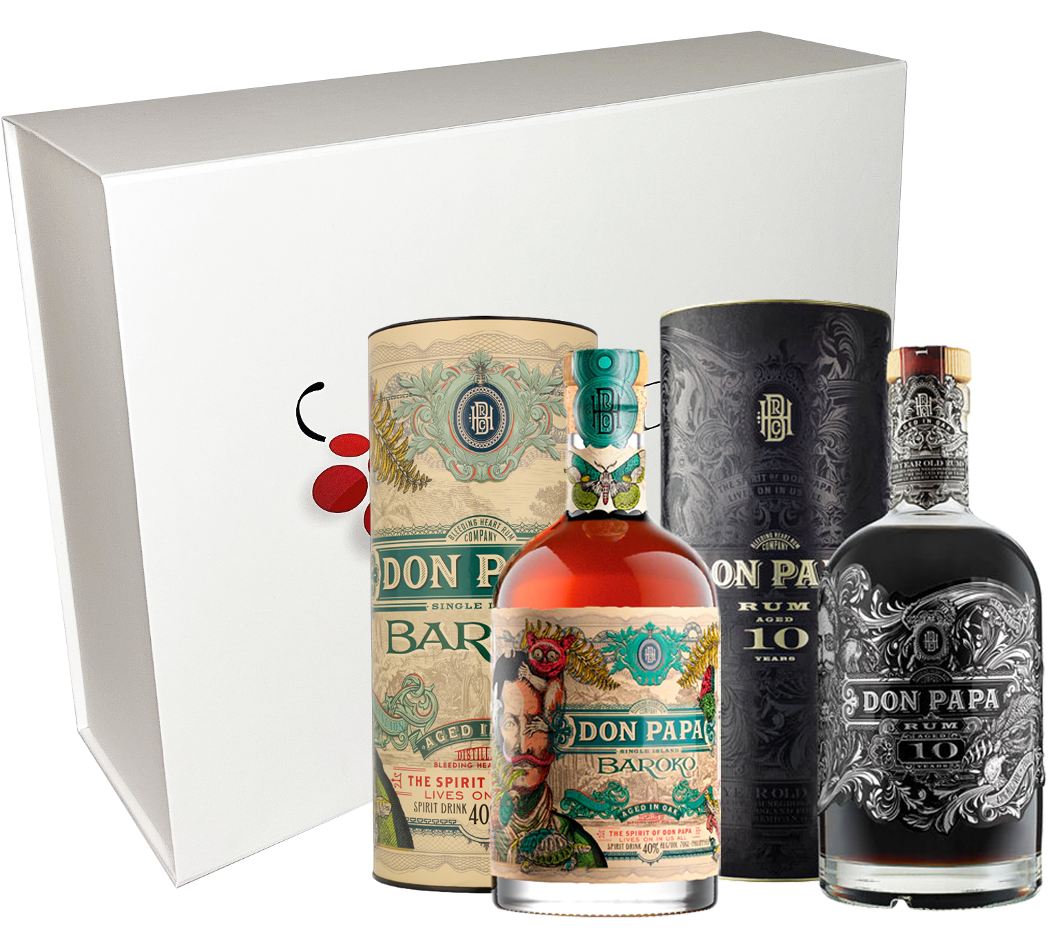 Coffret Rhums Don Papa Baroko & 10 ans