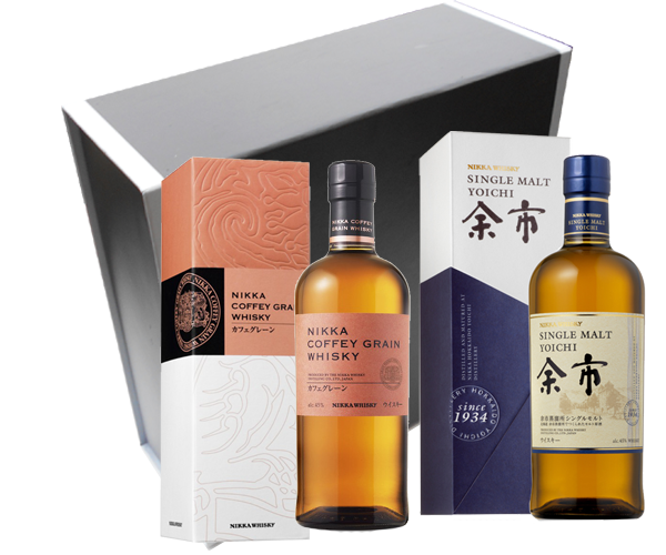 Coffret Whiskys japonais best sellers - Nikka Coffey Grain & Yoïchi Single Malt