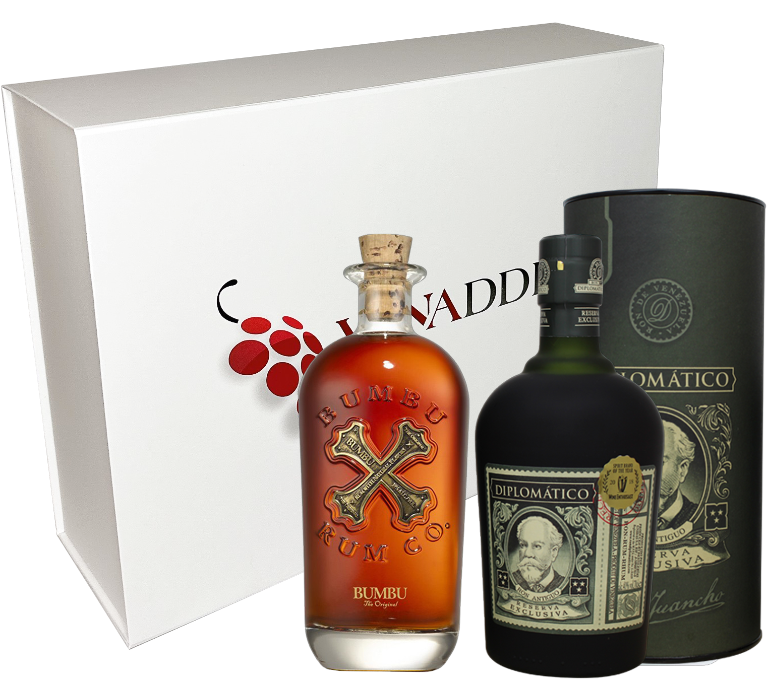 Coffret Rhums Diplomatico - Bumbu