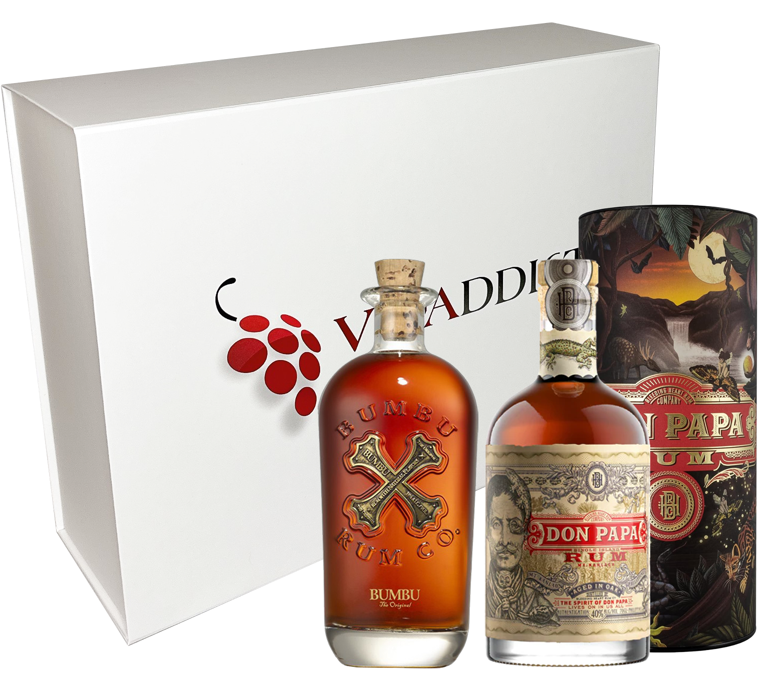 Coffret Rhums Don Papa - Bumbu