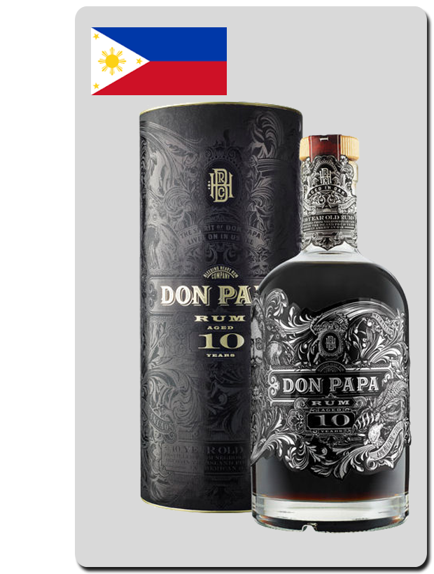 Rhum Don Papa - 10 ans