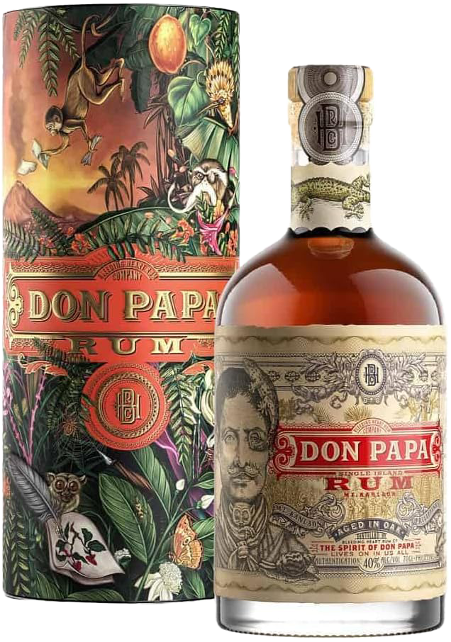 Rhum Don Papa - 7 ans - Edition Limitée Canister ECO - Philippines - 70 cl