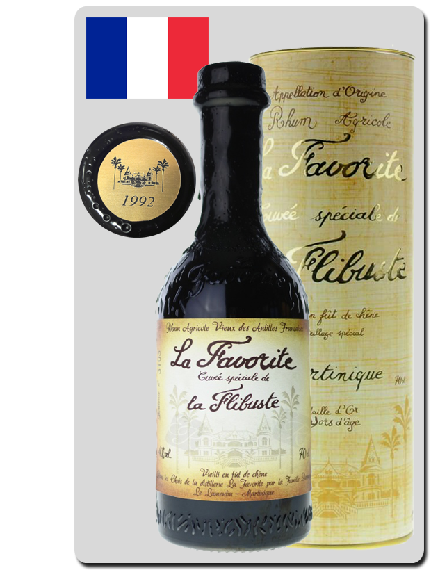 Rhum La Favorite - Cuvée spéciale de La Flibuste - 1992