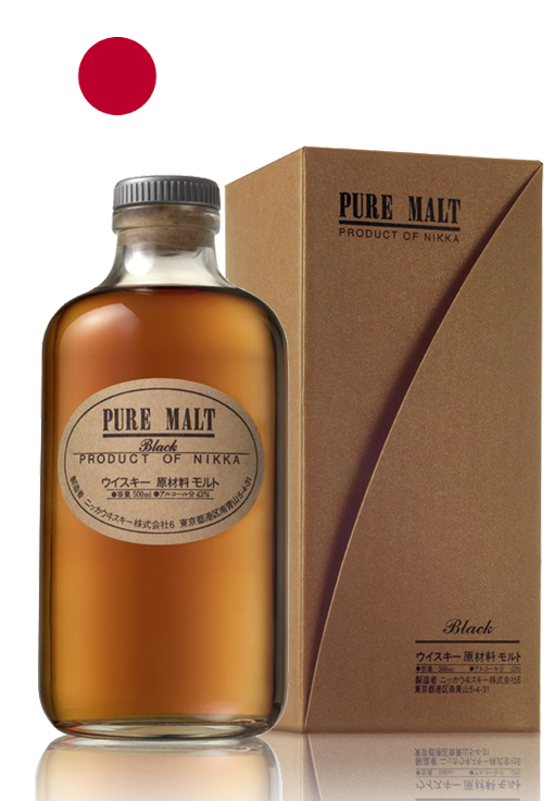 Whisky NIKKA Pure Malt Black - 50 cl avec étui