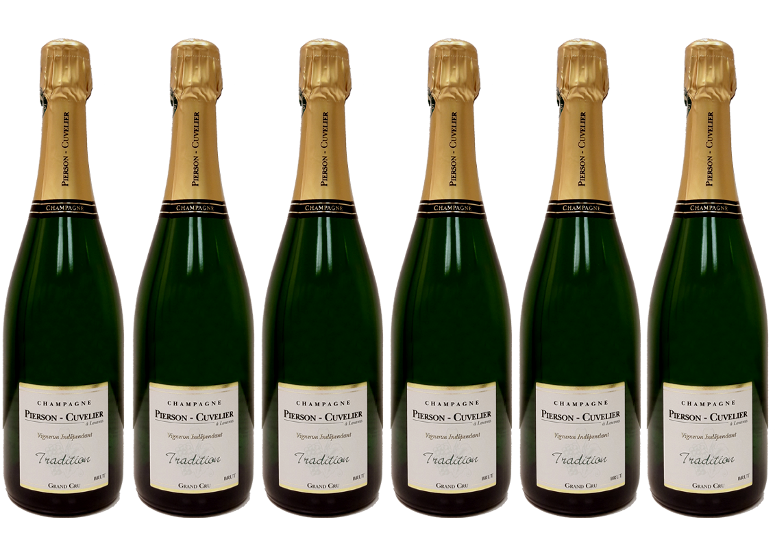 Lot 6 Champagnes Pierson Cuvelier Cuvée Tradition Brut 75cl