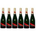 Lot 6 Champagnes Mumm Brut Cordon Rouge 75cl