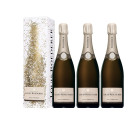 Lot 3 Champagnes Louis Roederer Collection 246 75cl avec étuis