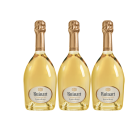 Lot 3 Champagnes Ruinart Blanc de Blancs 75cl