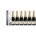 Lot 6 Champagnes Taittinger Brut Cuvée Prestige 75cl Etuis