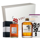 Coffret Vinaddict - Whiskys Hibiki Harmony 70cl et Nikka From the Barrel 50cl 