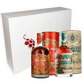 Coffret Vinaddict - Rhums Don Papa Baroko et Don Papa Sevillana. 2x70cl