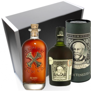 Coffret Rhums Diplomatico - Bumbu