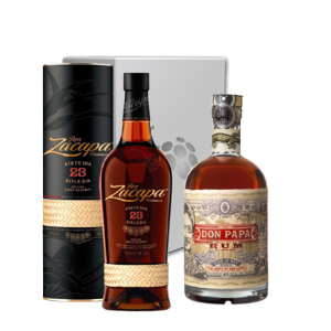 Coffret Rhums Don Papa - Zacapa