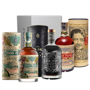 Coffret Rhums Don Papa Prestige - Don Papa Baroko, Don Papa 7ans, Don Papa 10ans