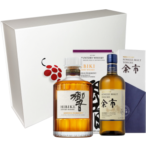 Coffret Vinaddict - Whiskys Hibiki Harmony 70cl et Nikka Yoichi 70cl