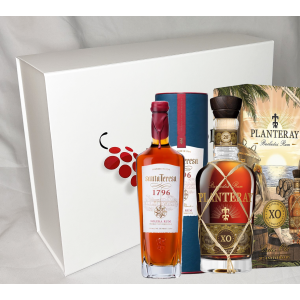 Coffret Vinaddict - Rhums Santa Teresa & Plantation XO - 2 x 70cl