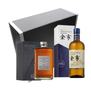 Coffret Whiskys japonais best sellers - Nikka From the Barrel & Yoïchi Single Malt.