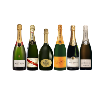 Lot Découvertes Grandes Maisons de Champagnes - 6 Bouteilles 75cl