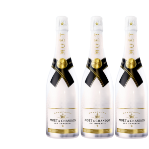 Lot 3 Champagnes Moët & Chandon Moët Ice 75cl