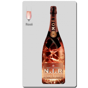 Moet & Chandon N.I.R. Nectar Imperial Rose Dry Champagne 75cl