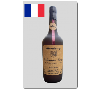 CALVADOS FERMIER VIEUX AOC MAISON PRÉAUX MONTARCY 20 ANS