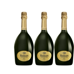 Lot 3 Champagnes R de Ruinart Brut 75cl