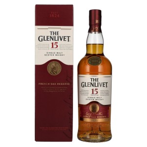 Whisky Glenlivet 15 ans - 70 cl avec étui