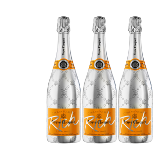 Lot 3 Champagnes Veuve Clicquot Rich 75cl