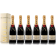 Lot 6 Champagnes Moët & Chandon Brut Moët Imperial 75cl avec étuis.