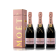 Lot 3 Champagnes Moët & Chandon Rosé Imperial 75cl avec étuis